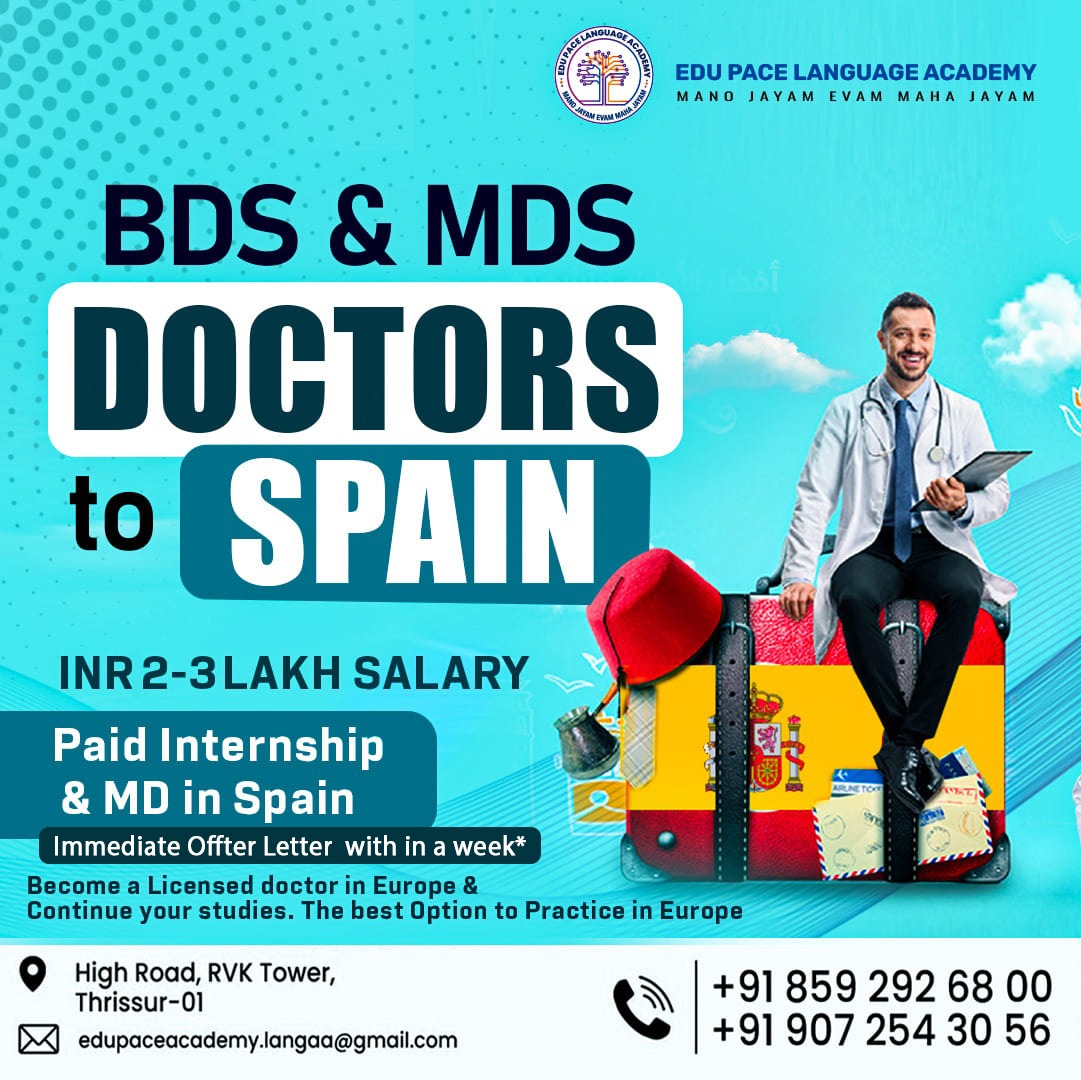 Doctors To Spain Thrissur